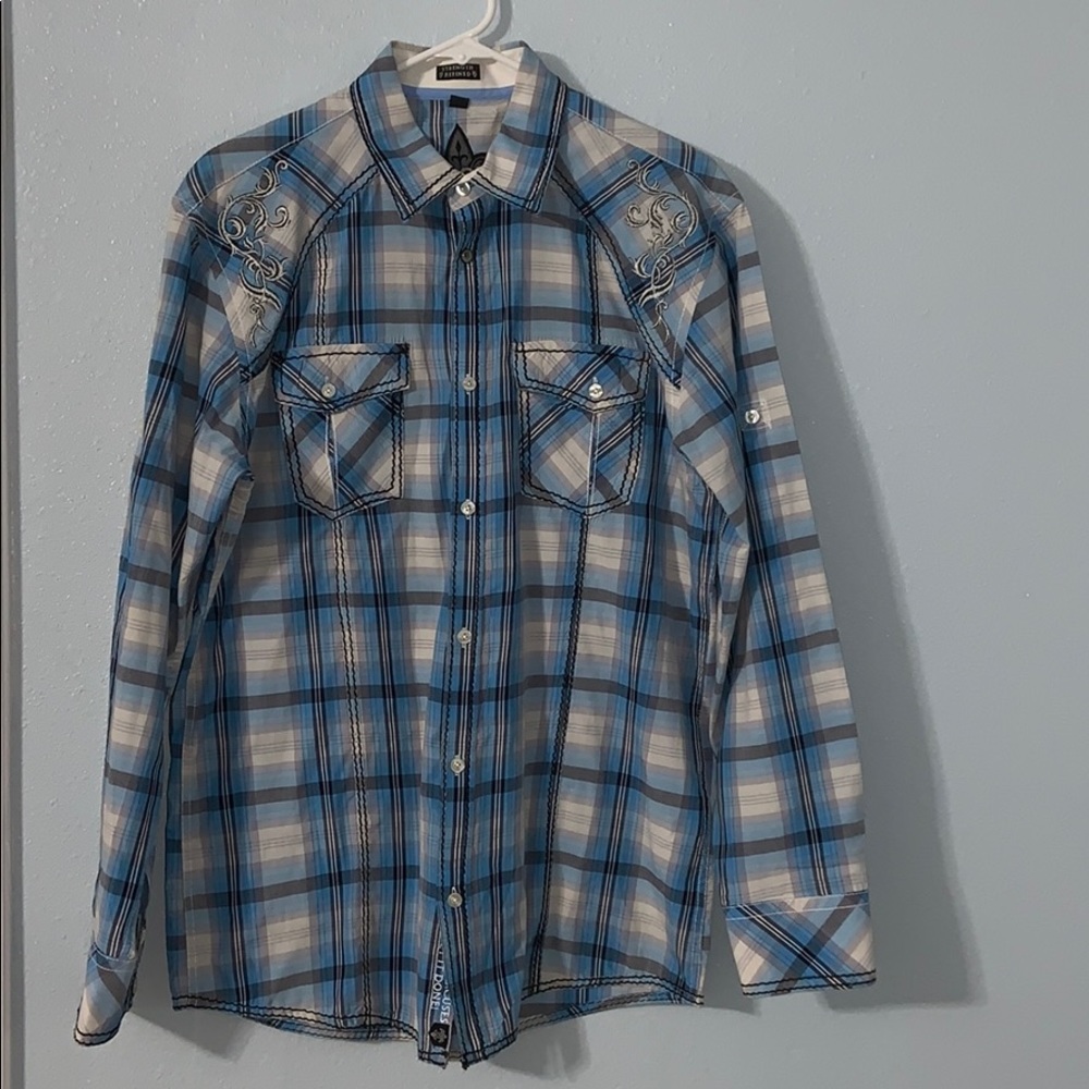 Affliction button down